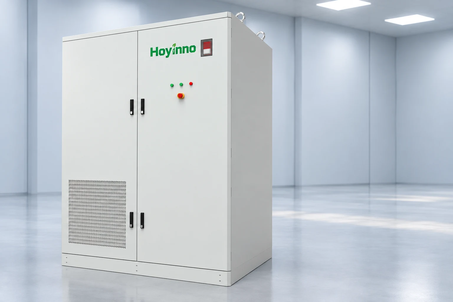 Hoyinno cabinet in an illustrative equipment inspection space