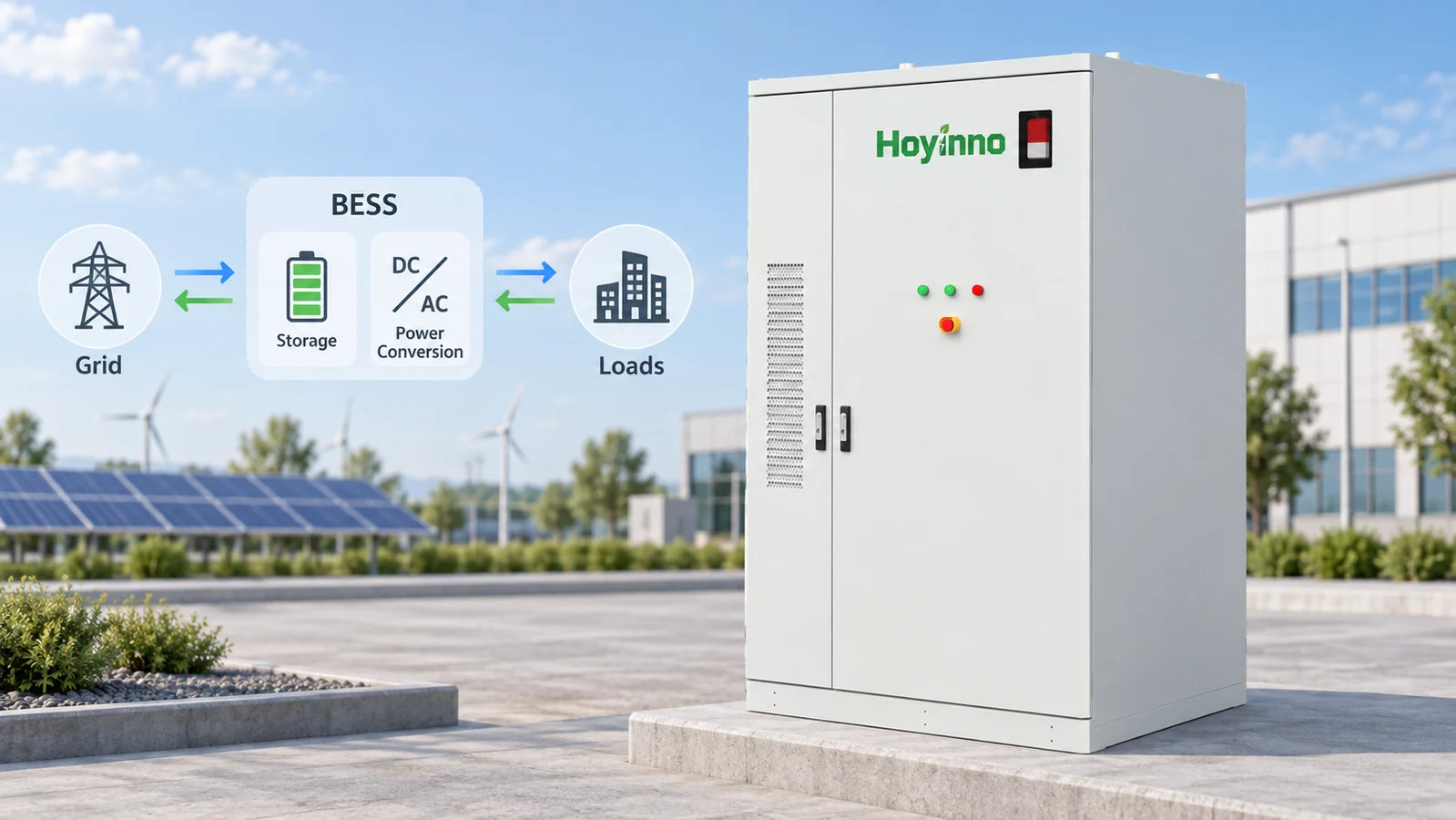 A BESS Battery Energy Storage System Coordinates More Than Stored Energy